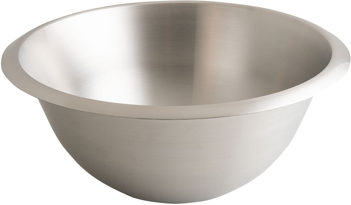 BASSINE INOX HÉMISPHÉRIQUE 25 CM