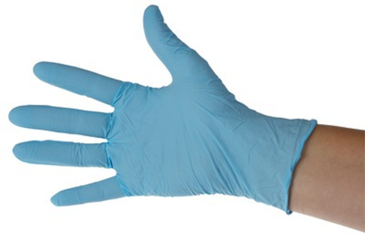 GANT NITRILE BLEU BEST NON POUDRÉ TECHLINE ESSENTIAL TAILLE M BOÎTE X100