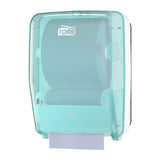 DISTRIBUTEUR D’ESSUIE-MAINS ROULEAUX TORK® W6 BLANC & BLEU