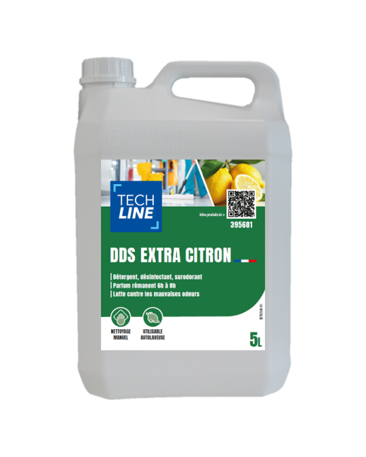 DETERGENT DESINFECTANT SURODORANT DDS EXTRA TECHLINE CITRON 5L