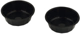 CAISSETTES EN PS NOIR Ø 9,3 CM HAUTEUR 3,1 CM X1000