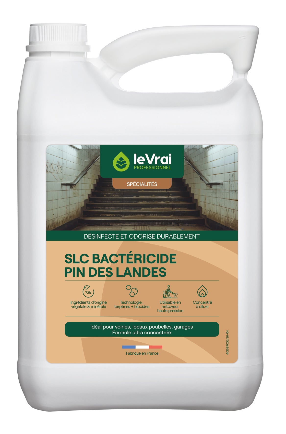 ODORISANT SLC BACTERICIDE PIN DES LANDES 5L
