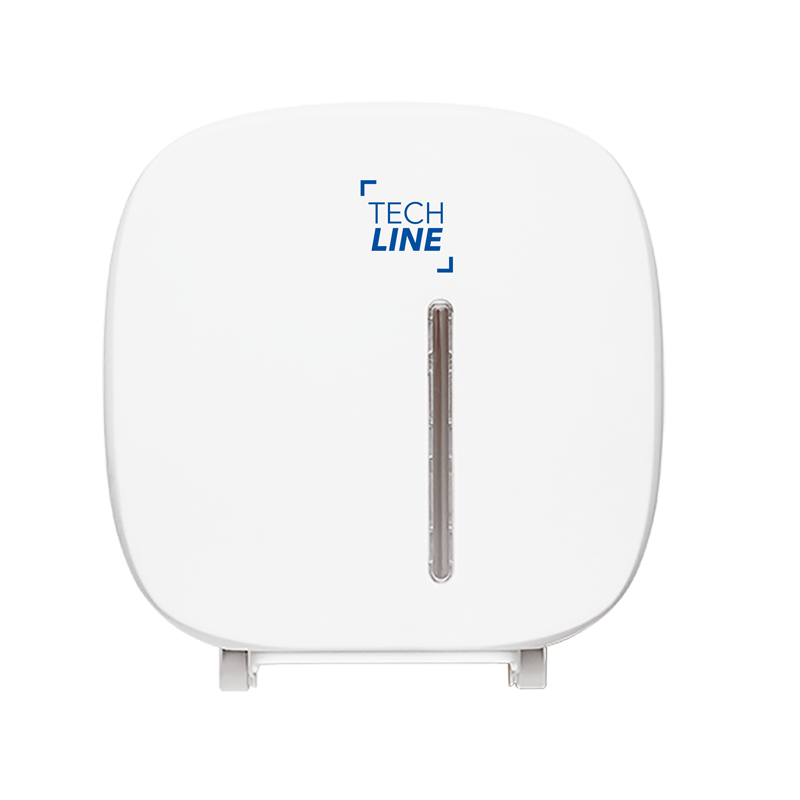 DISTRIBUTEUR DE PAPIER TOILETTE MAXI JUMBO TECHLINE BLANC