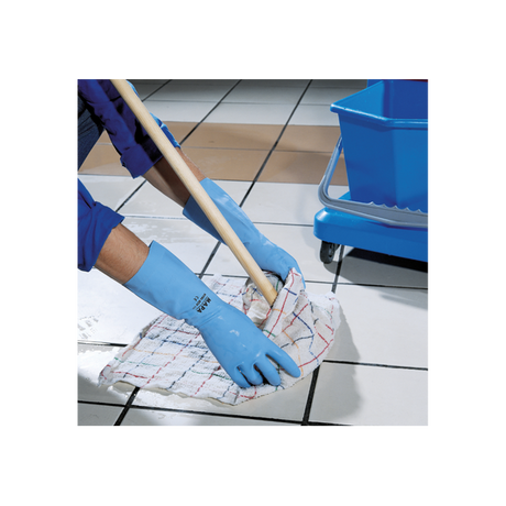 GANT MÉNAGE LATEX BLEU VITAL 117 TAILLE 8 X1 PAIRE