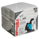 LAVETTE NON TISSEE USAGE UNIQUE WYPALL L40 BLANC 56 FORMATS 31,5X33CM X18