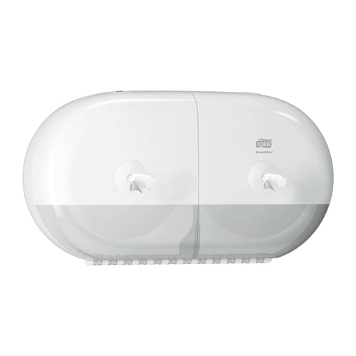 DISTRIBUTEUR DE PAPIER TOILETTE À DÉVIDAGE CENTRAL TORK SMARTONE® MINI DOUBLE T9 BLANC