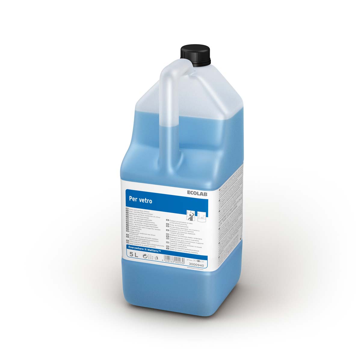 NETTOYANT VITRES ET SURFACES MODERNES PER VETRO ECOLAB 5L
