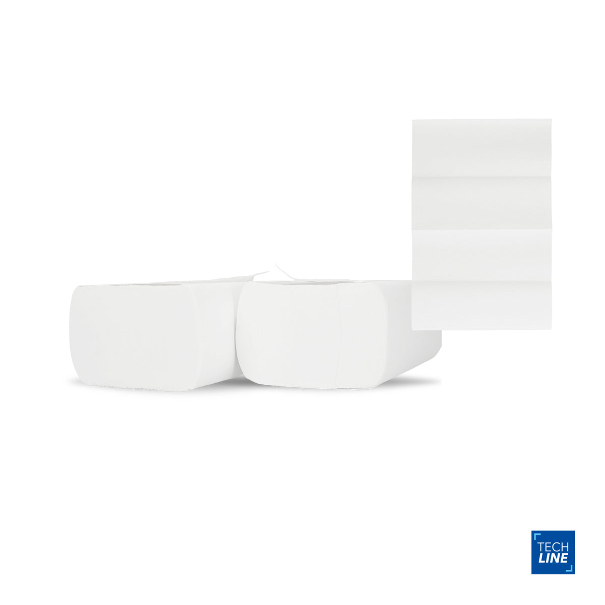 ESSUIE-MAINS PLIÉS EN W TECHLINE BLANC 20.3X32CM 125 FORMATS 2 PLIS ECOLABEL X25