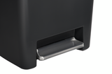 POUBELLE 46L CHARBON À PÉDALE INOX RUBBERMAID