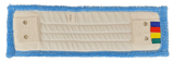 FRANGE DE LAVAGE MICROFIBRE TECHLINE POCHES ET LANGUETTES 45CM 2ŒILLETS