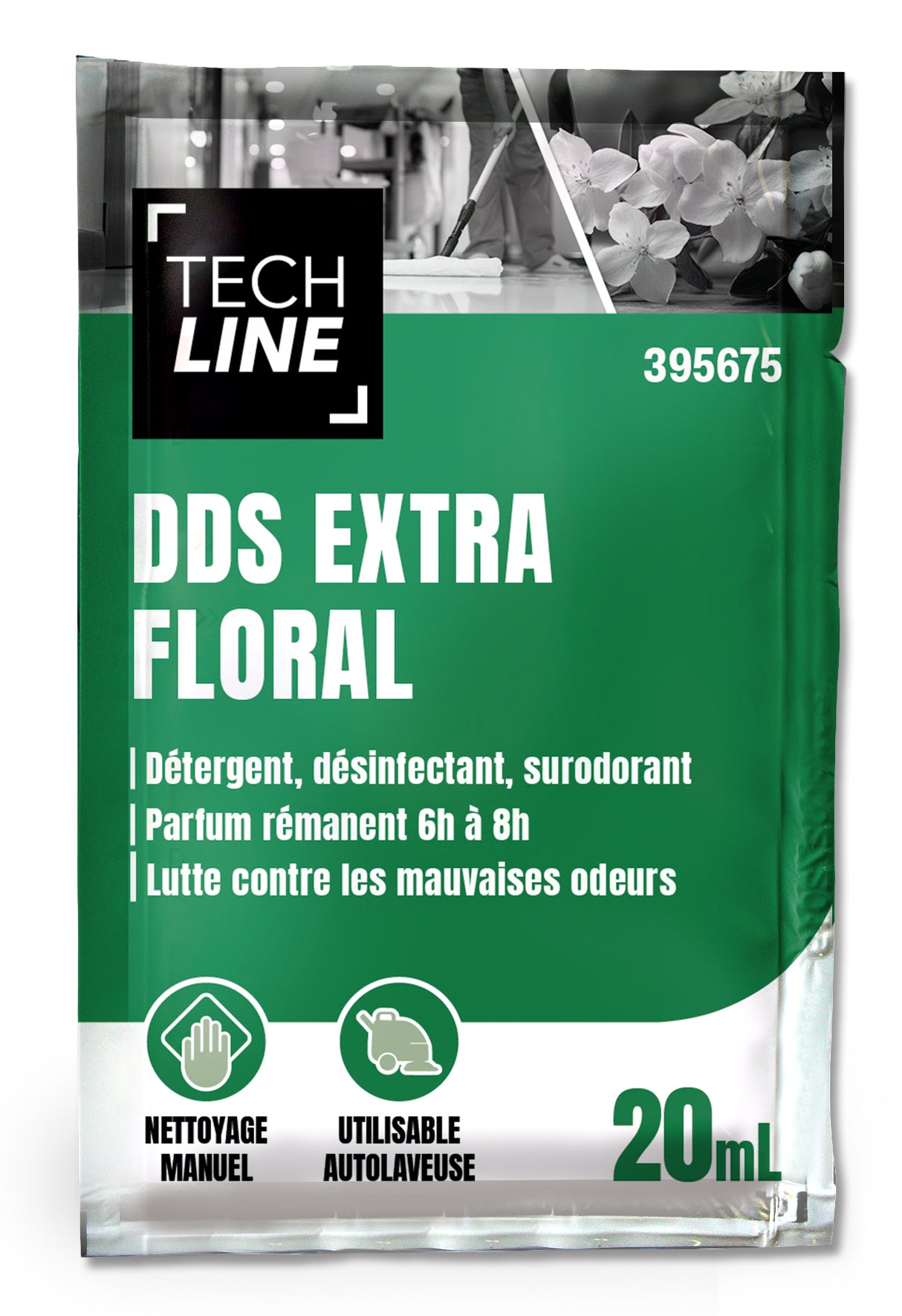 DETERGENT DESINFECTANT SURODORANT EXTRA TECHLINE FLORAL 20ML