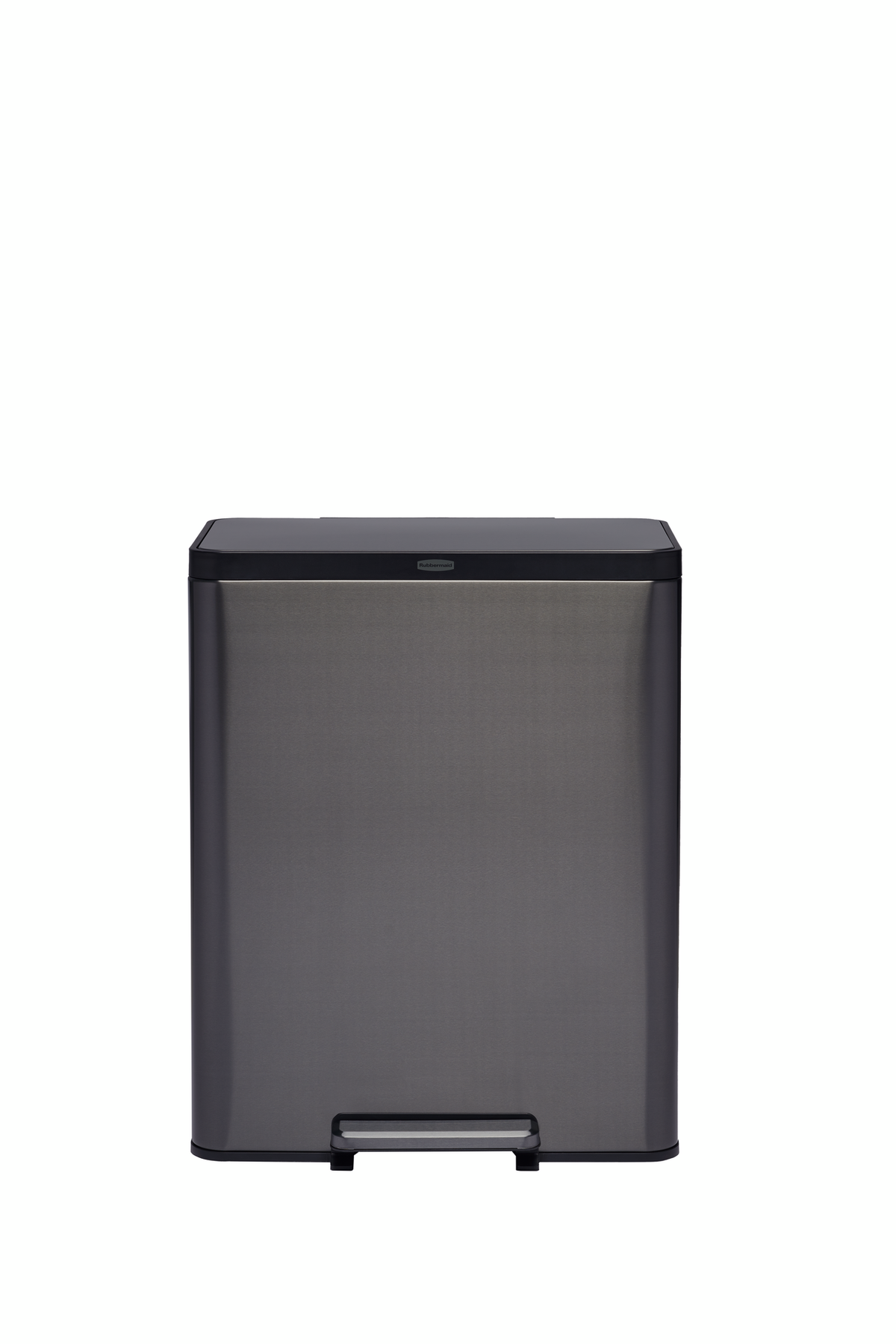 POUBELLE 60L ELITE INOX CHARBON